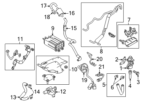 2012 Mazda 5 EGR System Diagram