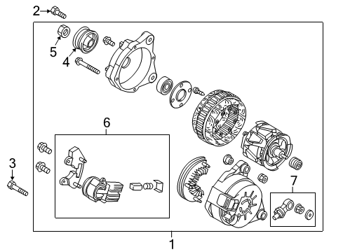 2018 Mazda CX-3 Alternator Diagram 2