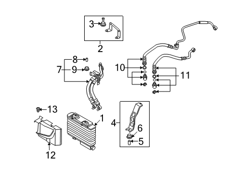 2006 Mazda RX-8 Oil Cooler Diagram