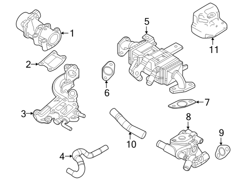 2024 Mazda CX-30 EGR System