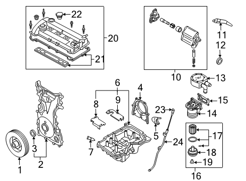 2007 Mazda 3 Engine Parts Diagram 3
