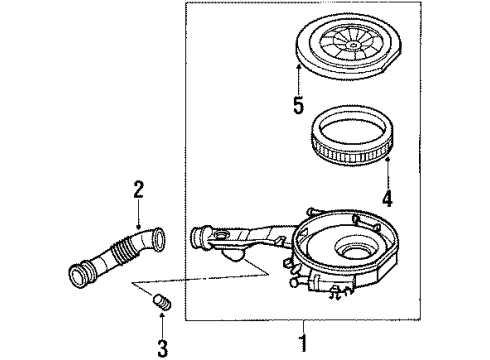 1987 Mazda B2600 Filters