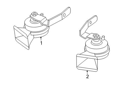 2004 Mazda RX-8 Horn Diagram