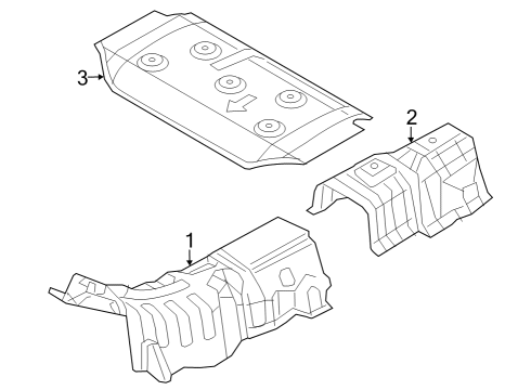 2025 Mazda CX-50 Heat Shields
