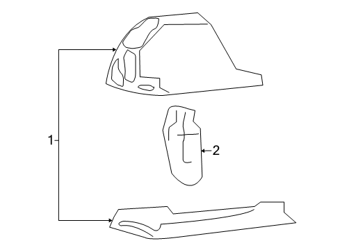 2008 Mazda Tribute License Lamps Diagram
