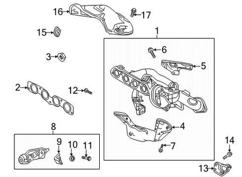 2025 Mazda CX-30 Exhaust Manifold Diagram 2