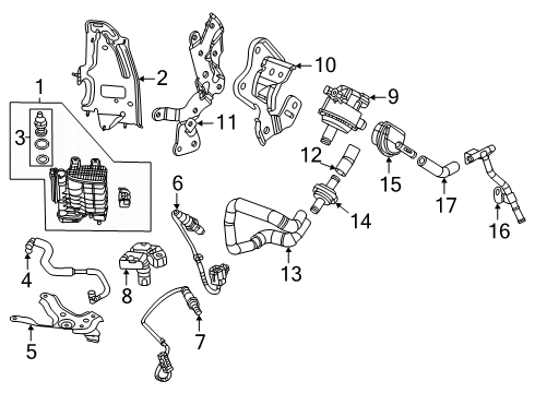 2025 Mazda CX-70 Emission Components Diagram 2