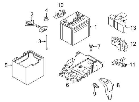 2015 Mazda 3 Insulator Diagram for PE01-18-59XA