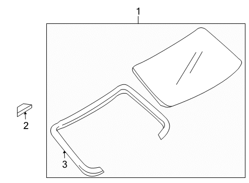 2013 Mazda 6 Reveal Moldings Diagram