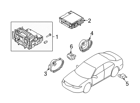 2006 Mazda 5 Sound System