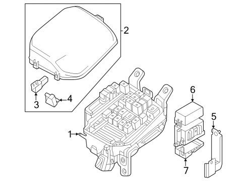 2025 Mazda CX-50 Fuse & Relay Diagram