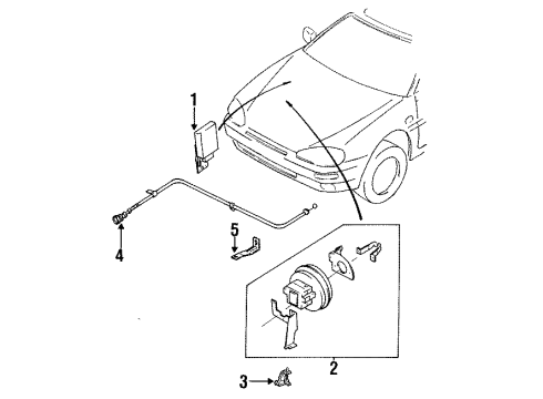 1992 Mazda MX-3 Cruise Control System Diagram