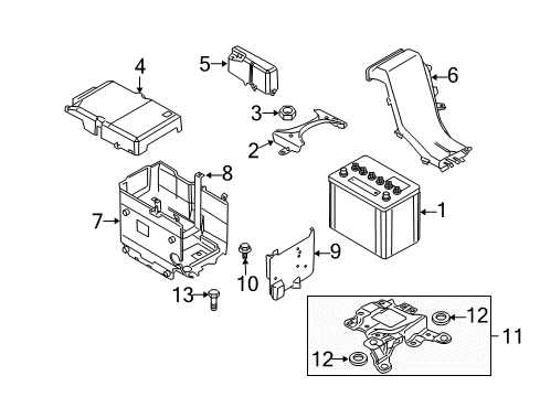 2006 Mazda 5 Battery