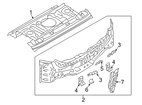 2025 Mazda 3 Rear Body Diagram 2