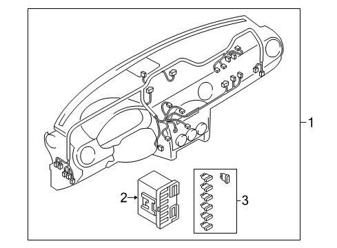 2014 Mazda MX-5 Miata Electrical Components Diagram 2