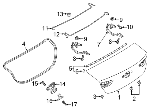 2021 Mazda 3 Trunk Diagram 5