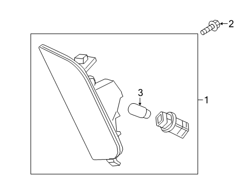 2016 Mazda MX-5 Miata Side Marker Lamps Diagram