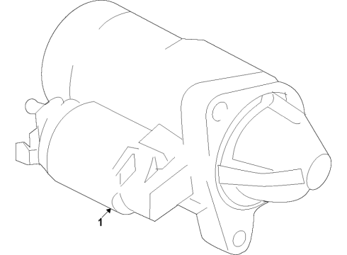 2019 Mazda 3 Starter Diagram 2