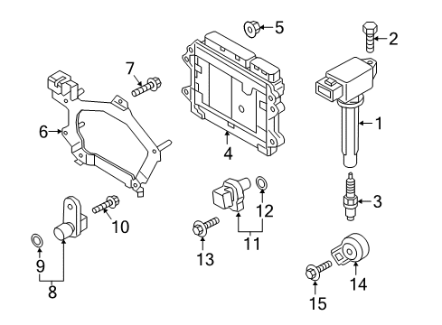 2016 Mazda CX-3 Ignition System Diagram