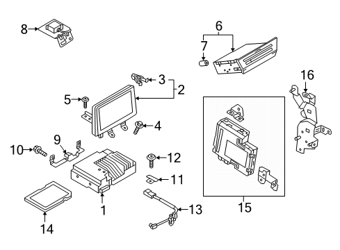 2018 Mazda CX-3 Display System Diagram for D23N-61-1J0C