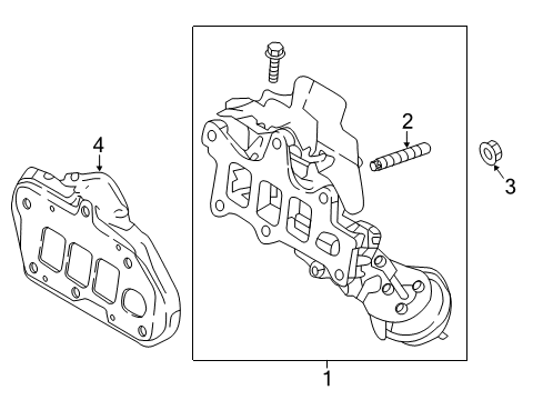 2016 Mazda CX-9 Exhaust Manifold Diagram