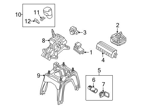 2016 Mazda CX-9 Gear Shift Control - AT Diagram