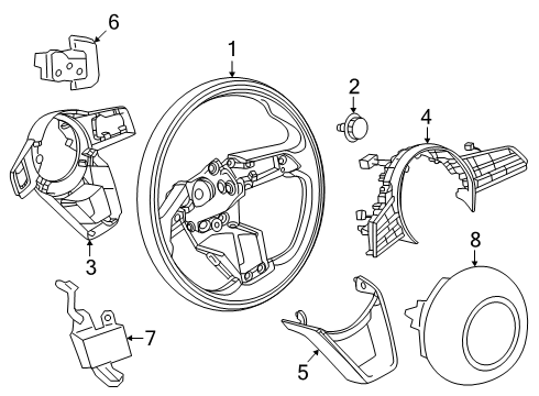 2025 Mazda CX-70 Steering Wheel