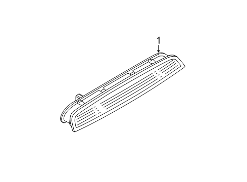 2013 Mazda 2 High Mount Lamps