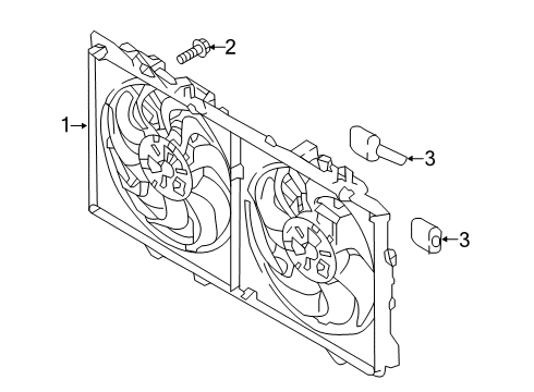 2020 Mazda 6 Cooling Fan Diagram 2