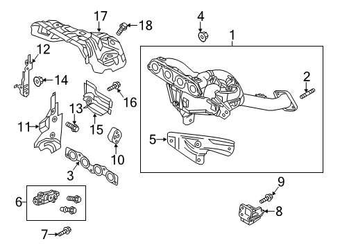2023 Mazda CX-5 Exhaust System Diagram 3