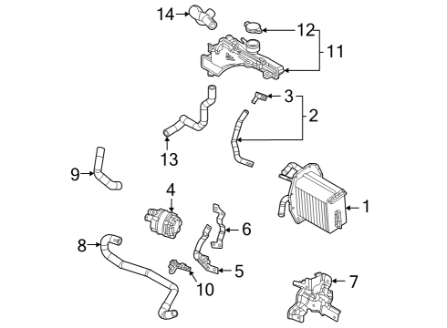 2024 Mazda CX-30 Intercooler Diagram