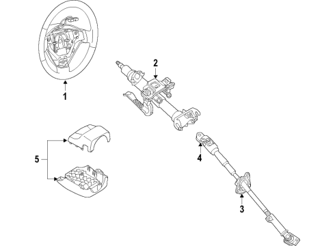 2017 Mazda MX-5 Miata Steering Column Diagram