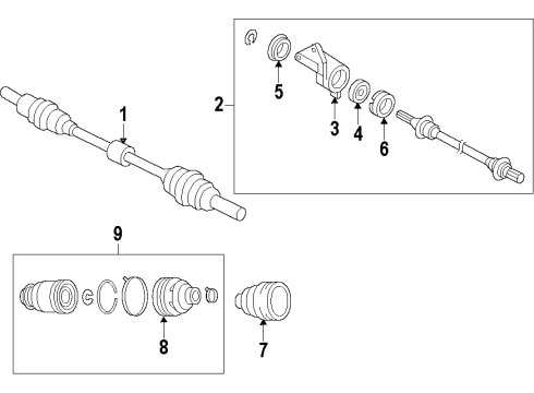 2009 Mazda 6 Front Axle Diagram