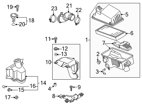 2011 Mazda CX-7 Powertrain Control Diagram 2