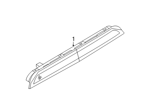 2014 Mazda CX-5 High Mount Lamps