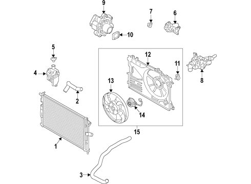 2021 Mazda 3 Cooling System Diagram