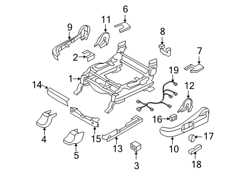 2012 Mazda CX-7 Rear Cover Diagram for EG21-57-053B-02