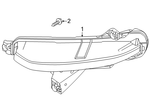 2025 Mazda CX-70 Combination Lamps