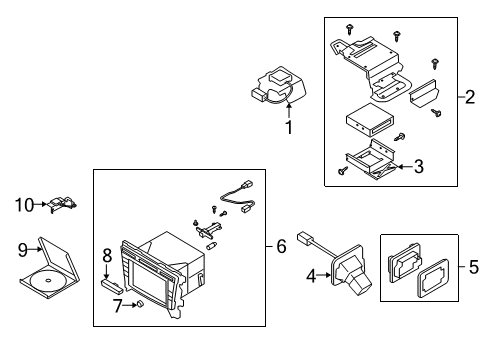 2011 Mazda CX-7 Switches Diagram