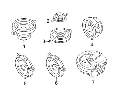 2025 Mazda CX-5 Sound System Diagram 2