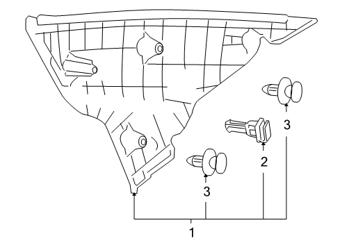 2011 Mazda 6 Interior Trim - Quarter Panels