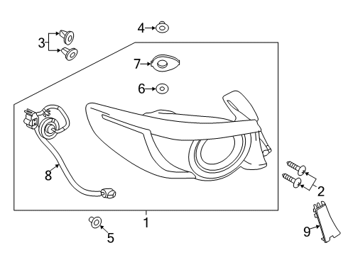 2025 Mazda 3 Tail Lamps