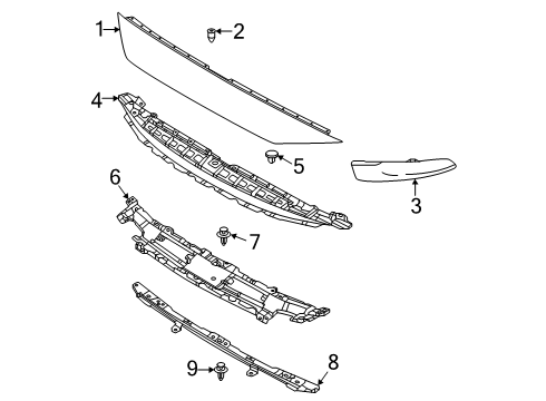 2024 Mazda CX-90 Grille & Components