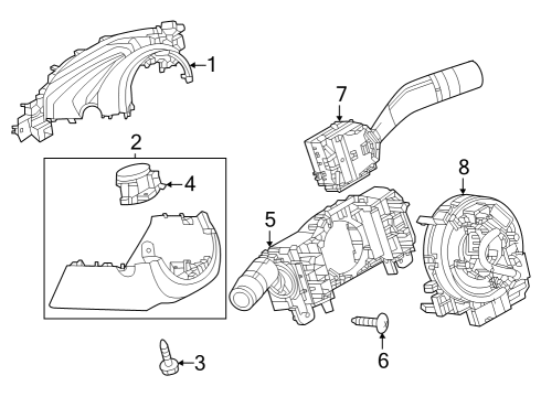 2025 Mazda CX-50 Switches