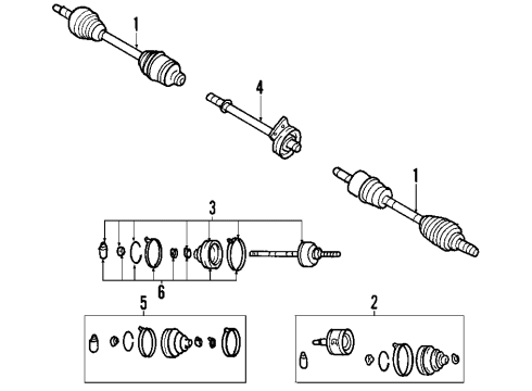 2010 Mazda Tribute Front Axle Diagram
