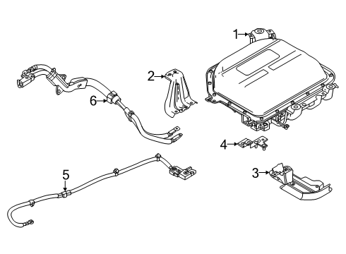 2025 Mazda CX-70 Battery-Pack Diagram for K6Y8-67-ZBXD