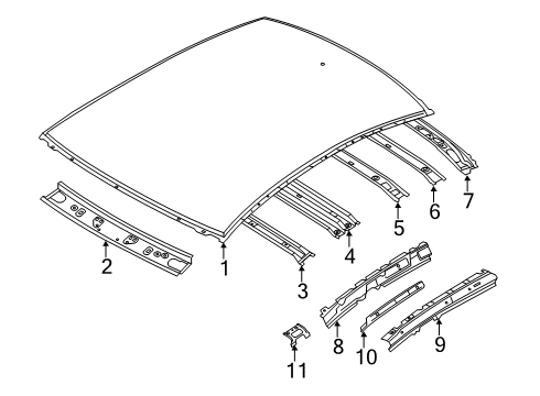 2018 Mazda 6 Roof & Components