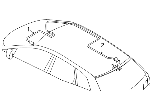 2007 Mazda CX-9 Antenna & Radio