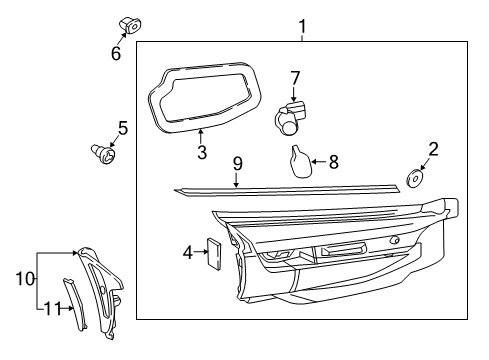 2016 Mazda CX-9 Backup Lamps Diagram