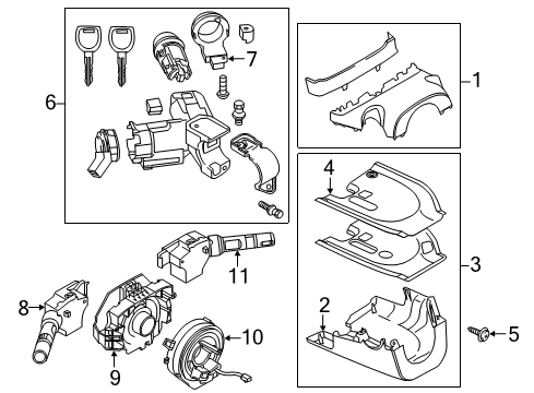 2013 Mazda 2 Wiper Switch Diagram for DR92-66-128